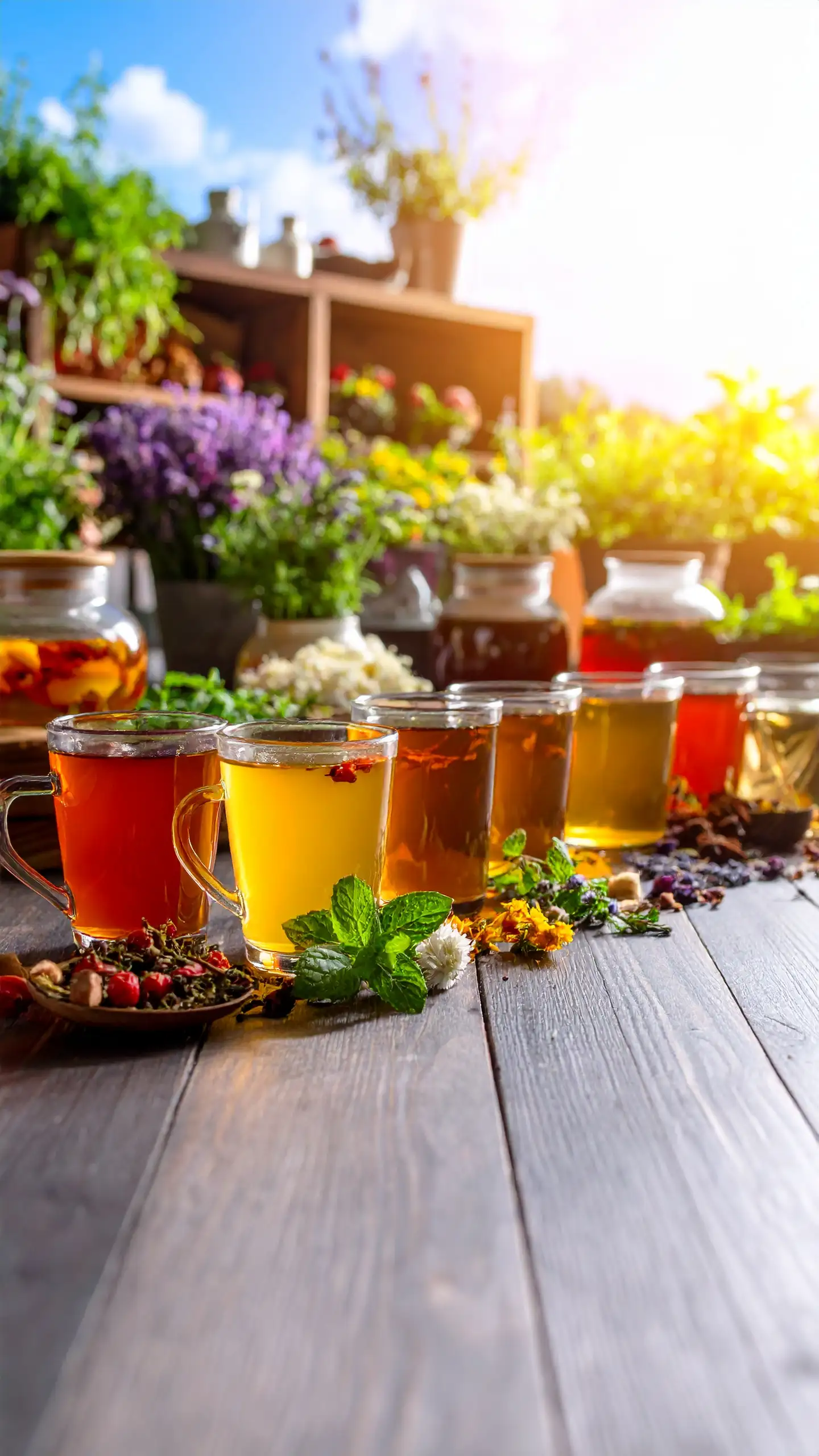Fresh Organic Herbal Tea